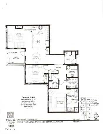 Floorplan of Franke Tobey Jones, Assisted Living, Nursing Home, Independent Living, CCRC, Tacoma, WA 8