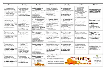 Activity Calendar of Franke Tobey Jones, Assisted Living, Nursing Home, Independent Living, CCRC, Tacoma, WA 15