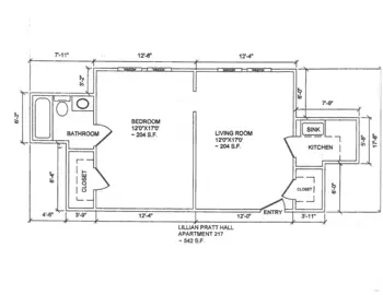 Floorplan of Franke Tobey Jones, Assisted Living, Nursing Home, Independent Living, CCRC, Tacoma, WA 1