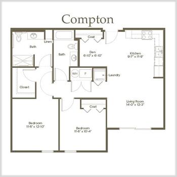Floorplan of Hamilton Trace, Assisted Living, Nursing Home, Independent Living, CCRC, Fisher, IN 13