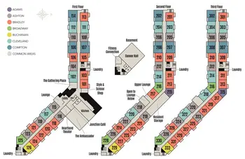 Campus Map of Hamilton Trace, Assisted Living, Nursing Home, Independent Living, CCRC, Fisher, IN 1