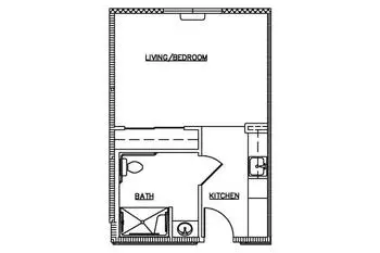 Floorplan of Harbor Place at Cottesmore, Assisted Living, Nursing Home, Independent Living, CCRC, Gig Harbor, WA 3