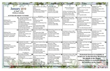 Activity Calendar of Cerenity Senior Care Marian of Saint Paul, Assisted Living, Nursing Home, Independent Living, CCRC, St Paul, MN 5