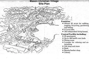 Campus Map of Christian Village at Mason, Assisted Living, Nursing Home, Independent Living, CCRC, Mason, OH 1