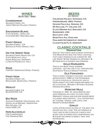 Dining menu of Holly Creek, Assisted Living, Nursing Home, Independent Living, CCRC, Centennial, CO 4