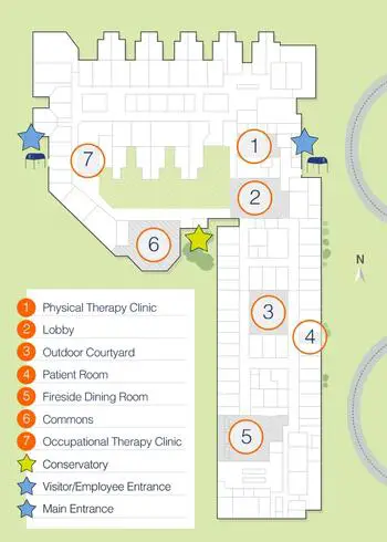 Campus Map of Covenant Living of Golden Valley, Assisted Living, Nursing Home, Independent Living, CCRC, Golden Valley, MN 1
