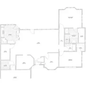 Floorplan of Covenant Living at Windsor Park, Assisted Living, Nursing Home, Independent Living, CCRC, Carol Stream, IL 13