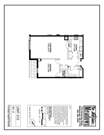 Floorplan of New Horizons at Marlborough, Assisted Living, Nursing Home, Independent Living, CCRC, Marlborough, MA 9