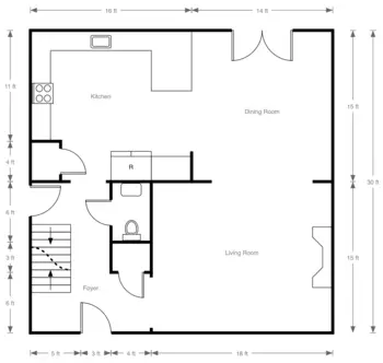 Floorplan of Garden Villas O'Fallon, Assisted Living, Nursing Home, Independent Living, CCRC, O&#039;Fallon, MO 1