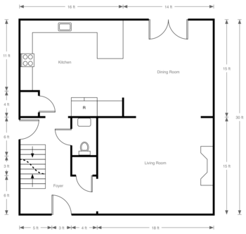 Floorplan of Garden Villas South, Assisted Living, Nursing Home, Independent Living, CCRC, St Louis, MO 1