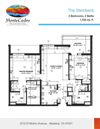 Floorplan of MonteCedro, Assisted Living, Nursing Home, Independent Living, CCRC, Altadena, CA 13