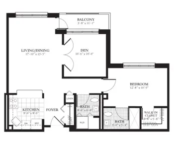 Floorplan of Glen Arden, Assisted Living, Nursing Home, Independent Living, CCRC, Goshen, NY 6