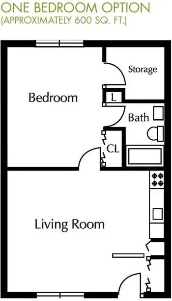 Floorplan of Valley View Village, Assisted Living, Nursing Home, Independent Living, CCRC, Des Moines, IA 6