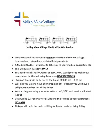 Activity Calendar of Valley View Village, Assisted Living, Nursing Home, Independent Living, CCRC, Des Moines, IA 17