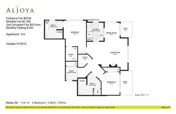 Floorplan of Aljoya Mercer Island, Assisted Living, Nursing Home, Independent Living, CCRC, Mercer Island, WA 6