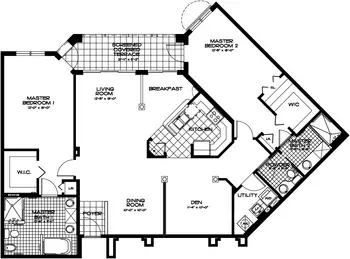 Floorplan of Devonshire, Assisted Living, Nursing Home, Independent Living, CCRC, Palm Beach Gardens, FL 5