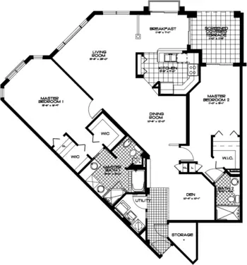 Floorplan of Devonshire, Assisted Living, Nursing Home, Independent Living, CCRC, Palm Beach Gardens, FL 6