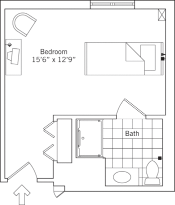 Floorplan of Greenspring, Assisted Living, Nursing Home, Independent Living, CCRC, Springfield, VA 2