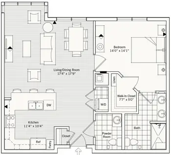 Floorplan of Lantern Hill, Assisted Living, Nursing Home, Independent Living, CCRC, New Providence, NJ 1