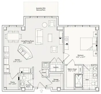 Floorplan of Lantern Hill, Assisted Living, Nursing Home, Independent Living, CCRC, New Providence, NJ 3