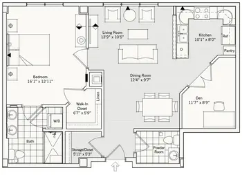 Floorplan of Lantern Hill, Assisted Living, Nursing Home, Independent Living, CCRC, New Providence, NJ 4