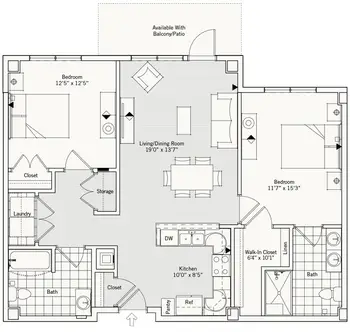 Floorplan of Lantern Hill, Assisted Living, Nursing Home, Independent Living, CCRC, New Providence, NJ 6