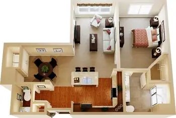 Floorplan of Windsor Run, Assisted Living, Nursing Home, Independent Living, CCRC, Matthews, NC 2