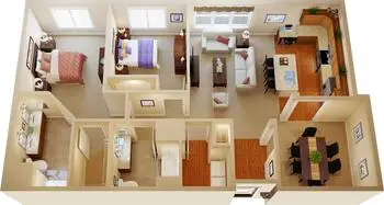 Floorplan of Windsor Run, Assisted Living, Nursing Home, Independent Living, CCRC, Matthews, NC 5