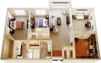 Floorplan of Windsor Run, Assisted Living, Nursing Home, Independent Living, CCRC, Matthews, NC 6