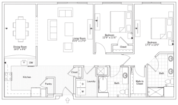 Floorplan of Windsor Run, Assisted Living, Nursing Home, Independent Living, CCRC, Matthews, NC 11