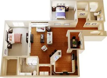Floorplan of Windsor Run, Assisted Living, Nursing Home, Independent Living, CCRC, Matthews, NC 7