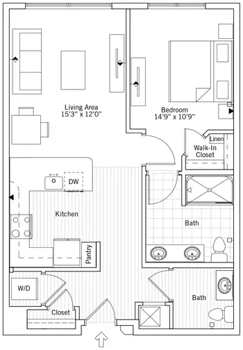 Floorplan of Windsor Run, Assisted Living, Nursing Home, Independent Living, CCRC, Matthews, NC 1