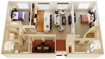 Floorplan of Windsor Run, Assisted Living, Nursing Home, Independent Living, CCRC, Matthews, NC 13