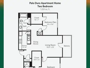 Floorplan of The Craig Senior Living, Assisted Living, Nursing Home, Independent Living, CCRC, Amarillo, TX 6