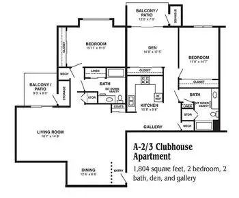 Floorplan of Westmont Village, Assisted Living, Nursing Home, Independent Living, CCRC, Riverside, CA 9