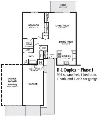 Floorplan of Westmont Village, Assisted Living, Nursing Home, Independent Living, CCRC, Riverside, CA 12