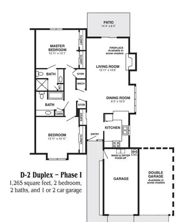 Floorplan of Westmont Village, Assisted Living, Nursing Home, Independent Living, CCRC, Riverside, CA 14