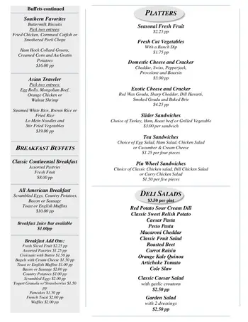 Dining menu of Westmont Village, Assisted Living, Nursing Home, Independent Living, CCRC, Riverside, CA 16