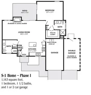 Floorplan of Westmont Village, Assisted Living, Nursing Home, Independent Living, CCRC, Riverside, CA 18