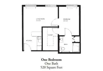 Floorplan of The Forum at Desert Harbor, Assisted Living, Nursing Home, Independent Living, CCRC, Peoria, AZ 1