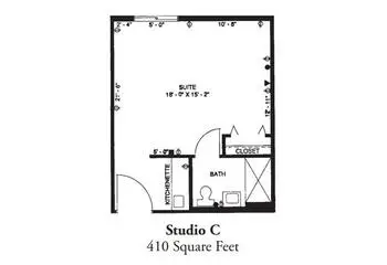 Floorplan of The Forum at Desert Harbor, Assisted Living, Nursing Home, Independent Living, CCRC, Peoria, AZ 5