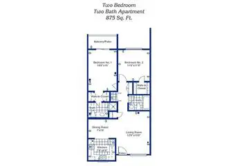 Floorplan of Pueblo Norte Senior Living, Assisted Living, Nursing Home, Independent Living, CCRC, Scottsdale, AZ 3