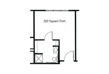 Floorplan of The Forum at Tucson, Assisted Living, Nursing Home, Independent Living, CCRC, Tucson, AZ 2