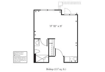Floorplan of The Remington Club San Diego, Assisted Living, Nursing Home, Independent Living, CCRC, San Diego, CA 6