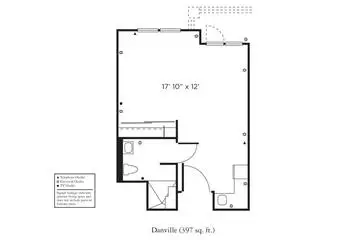 Floorplan of The Remington Club San Diego, Assisted Living, Nursing Home, Independent Living, CCRC, San Diego, CA 12