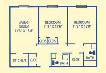 Floorplan of Millcroft, Assisted Living, Nursing Home, Independent Living, CCRC, Newark, DE 9