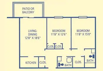 Floorplan of Millcroft, Assisted Living, Nursing Home, Independent Living, CCRC, Newark, DE 10