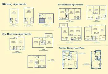 Floorplan of Millcroft, Assisted Living, Nursing Home, Independent Living, CCRC, Newark, DE 12