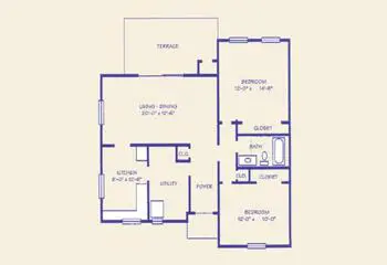 Floorplan of Foulk Manor, Assisted Living, Nursing Home, Independent Living, CCRC, Wilmington, DE 2