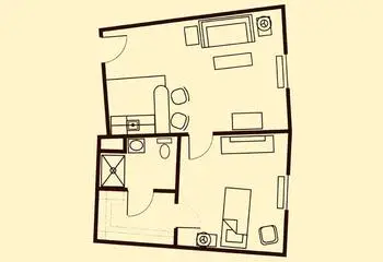 Floorplan of Shipley Manor, Assisted Living, Nursing Home, Independent Living, CCRC, Wilmington, DE 1
